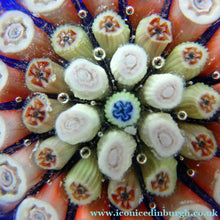 Load image into Gallery viewer, Three Cute MINIATURE Vintage Millefiori Canes Scottish Glass Paperweights
