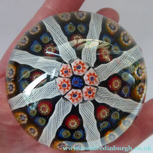 Load image into Gallery viewer, Vintage Scottish Glass Paperweight Lodestar 1980s
