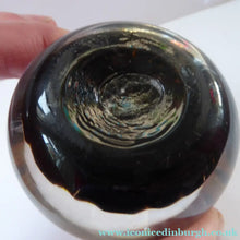 Load image into Gallery viewer, Vintage Scottish Glass Paperweight Lodestar 1980s
