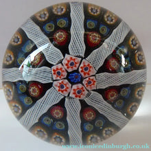 Load image into Gallery viewer, Vintage Scottish Glass Paperweight Lodestar 1980s
