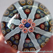 Load image into Gallery viewer, Vintage Scottish Glass Paperweight Lodestar 1980s
