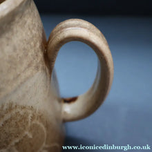 Load image into Gallery viewer, 1980s STUDIO POTTERY. Large Mug with Abstract Floral Motifs. Crich Pottery (Diana Worthy)
