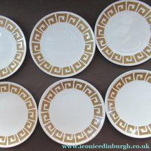 Load image into Gallery viewer, 1970s Susie Cooper Wedgwood Old Gold Keystone Side Plates 
