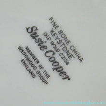 Load image into Gallery viewer, 1970s Susie Cooper Wedgwood Old Gold Keystone Side Plates 
