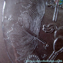 Load image into Gallery viewer, Vintage 1970s Decorative Clear Glass Plate. Dalom Design by Goran Warff for Kosta Boda
