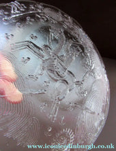 Load image into Gallery viewer, Vintage 1970s Decorative Clear Glass Plate. Dalom Design by Goran Warff for Kosta Boda
