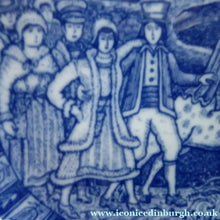 Load image into Gallery viewer, 1970s SWEDISH Wall Plaque by GUNNAR NYLUND for Rorstrand. Julen Blue and White Year Plate 1972
