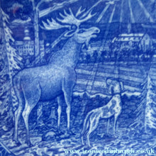 Load image into Gallery viewer, 1970s SWEDISH Wall Plaque by GUNNAR NYLUND for Rorstrand. Julen Blue and White Year Plate 1974
