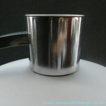 Load image into Gallery viewer, Vintage 1970s Table Lamp with White Opaque Glass Shade and Curved Chrome Arm
