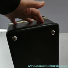 Load image into Gallery viewer, Vintage 1970s South African Stuttafords Black Vanity Case Make Up Case
