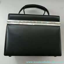 Load image into Gallery viewer, Vintage 1970s South African Stuttafords Black Vanity Case Make Up Case
