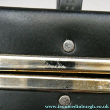 Load image into Gallery viewer, Vintage 1970s South African Stuttafords Black Vanity Case Make Up Case
