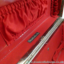 Load image into Gallery viewer, Vintage 1970s South African Stuttafords Black Vanity Case Make Up Case
