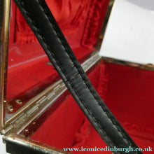 Load image into Gallery viewer, Vintage 1970s South African Stuttafords Black Vanity Case Make Up Case
