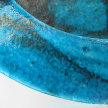 Load image into Gallery viewer, Vintage Bruno Gambone Blue Glaze Stoneware Bowl Signed
