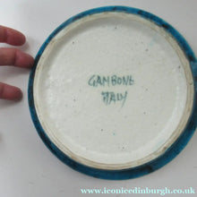 Load image into Gallery viewer, Vintage Bruno Gambone Blue Glaze Stoneware Bowl Signed
