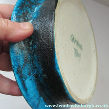 Load image into Gallery viewer, Vintage Bruno Gambone Blue Glaze Stoneware Bowl Signed
