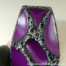 Load image into Gallery viewer, Fabulous LARGE West German Purple Fat Lava Vase: ROTH KERAMIK. 26 cm
