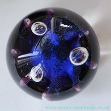 Load image into Gallery viewer, EARLY 1971 Caithness Paperweight PLUTO. Designed by Colin Terris. Limited edition 500
