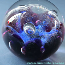 Load image into Gallery viewer, EARLY 1971 Caithness Paperweight PLUTO. Designed by Colin Terris. Limited edition 500

