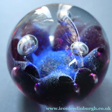 Load image into Gallery viewer, EARLY 1971 Caithness Paperweight PLUTO. Designed by Colin Terris. Limited edition 500
