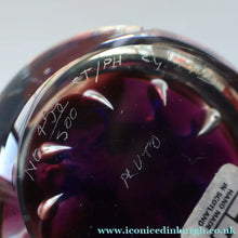 Load image into Gallery viewer, EARLY 1971 Caithness Paperweight PLUTO. Designed by Colin Terris. Limited edition 500
