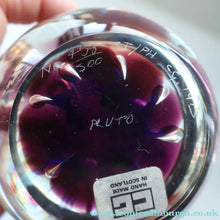 Load image into Gallery viewer, EARLY 1971 Caithness Paperweight PLUTO from the Planets (Third Series). Designed by Colin Terris and Peter Holmes

