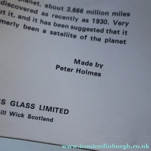 Load image into Gallery viewer, EARLY 1971 Caithness Paperweight PLUTO. Designed by Colin Terris. Limited edition 500
