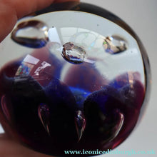 Load image into Gallery viewer, EARLY 1971 Caithness Paperweight PLUTO. Designed by Colin Terris. Limited edition 500

