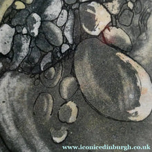 Load image into Gallery viewer, 1971 Etching &amp; Aquatint Entitled "Stone Pool" by Phil Greenwood. Pencil Signed
