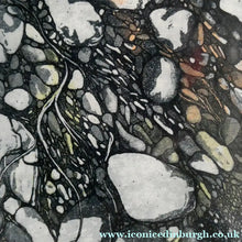 Load image into Gallery viewer, 1971 Etching &amp; Aquatint Entitled "Stone Pool" by Phil Greenwood. Pencil Signed
