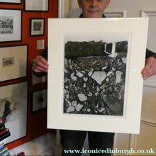 Load image into Gallery viewer, 1971 Etching &amp; Aquatint Entitled "Stone Pool" by Phil Greenwood. Pencil Signed
