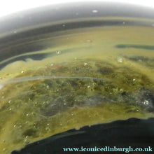 Load image into Gallery viewer, Isle of Wight Studio Glass by Michael Harris, c 1973. Squat Tortoiseshell Vase
