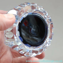 Load image into Gallery viewer, 1973 WHITEFRIARS GLASS Paperweight. Concentric Rings of Millefiori Canes; with Faceted Surfaces. In Original Presentation Box
