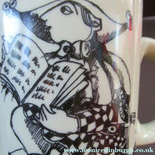 Load image into Gallery viewer, Bjorn Wiinblad Coffee Mug Rosenthal Eulenspiegel and the Donkey
