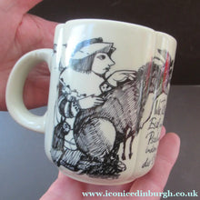Load image into Gallery viewer, Bjorn Wiinblad Coffee Mug Rosenthal Eulenspiegel and the Donkey
