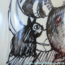 Load image into Gallery viewer, Bjorn Wiinblad Coffee Mug Rosenthal Eulenspiegel and the Donkey
