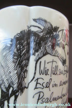 Load image into Gallery viewer, Bjorn Wiinblad Coffee Mug Rosenthal Eulenspiegel and the Donkey
