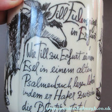 Load image into Gallery viewer, Bjorn Wiinblad Coffee Mug Rosenthal Eulenspiegel and the Donkey
