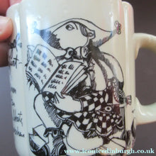 Load image into Gallery viewer, Bjorn Wiinblad Coffee Mug Rosenthal Eulenspiegel and the Donkey
