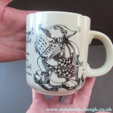 Load image into Gallery viewer, Bjorn Wiinblad Coffee Mug Rosenthal Eulenspiegel and the Donkey
