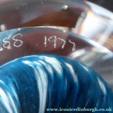 Load image into Gallery viewer, Peter Holmes Caithness Glass Paperweight First Quarter
