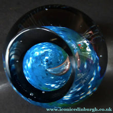 Load image into Gallery viewer, Peter Holmes Caithness Glass Paperweight First Quarter
