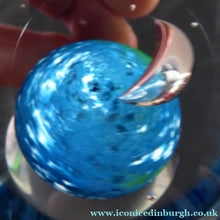 Load image into Gallery viewer, Peter Holmes Caithness Glass Paperweight First Quarter
