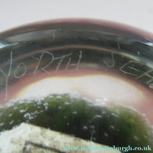 Load image into Gallery viewer, Colin Terris 1976 Special Issue Caithness Paperweight North Sea
