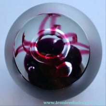 Load image into Gallery viewer, Fabulous LIMITED EDITION Scottish Caithness Glass Paperweight: Space Flower by Colin Terris; 1976
