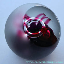 Load image into Gallery viewer, Fabulous LIMITED EDITION Scottish Caithness Glass Paperweight: Space Flower by Colin Terris; 1976
