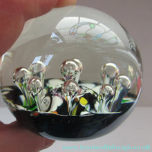 Load image into Gallery viewer, Vintage Scottish Caithness Glass Paperweight Single Harlequin 1976
