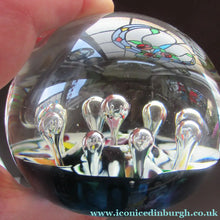 Load image into Gallery viewer, Vintage Scottish Caithness Glass Paperweight Single Harlequin 1976
