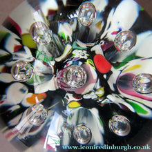 Load image into Gallery viewer, Vintage Scottish Caithness Glass Paperweight Single Harlequin 1976
